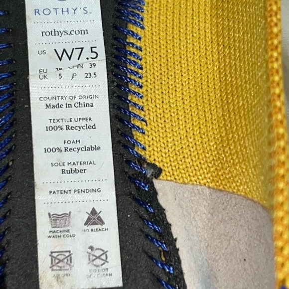 Rothy's Pointed Flats - Marigold - Picture 3 of 6